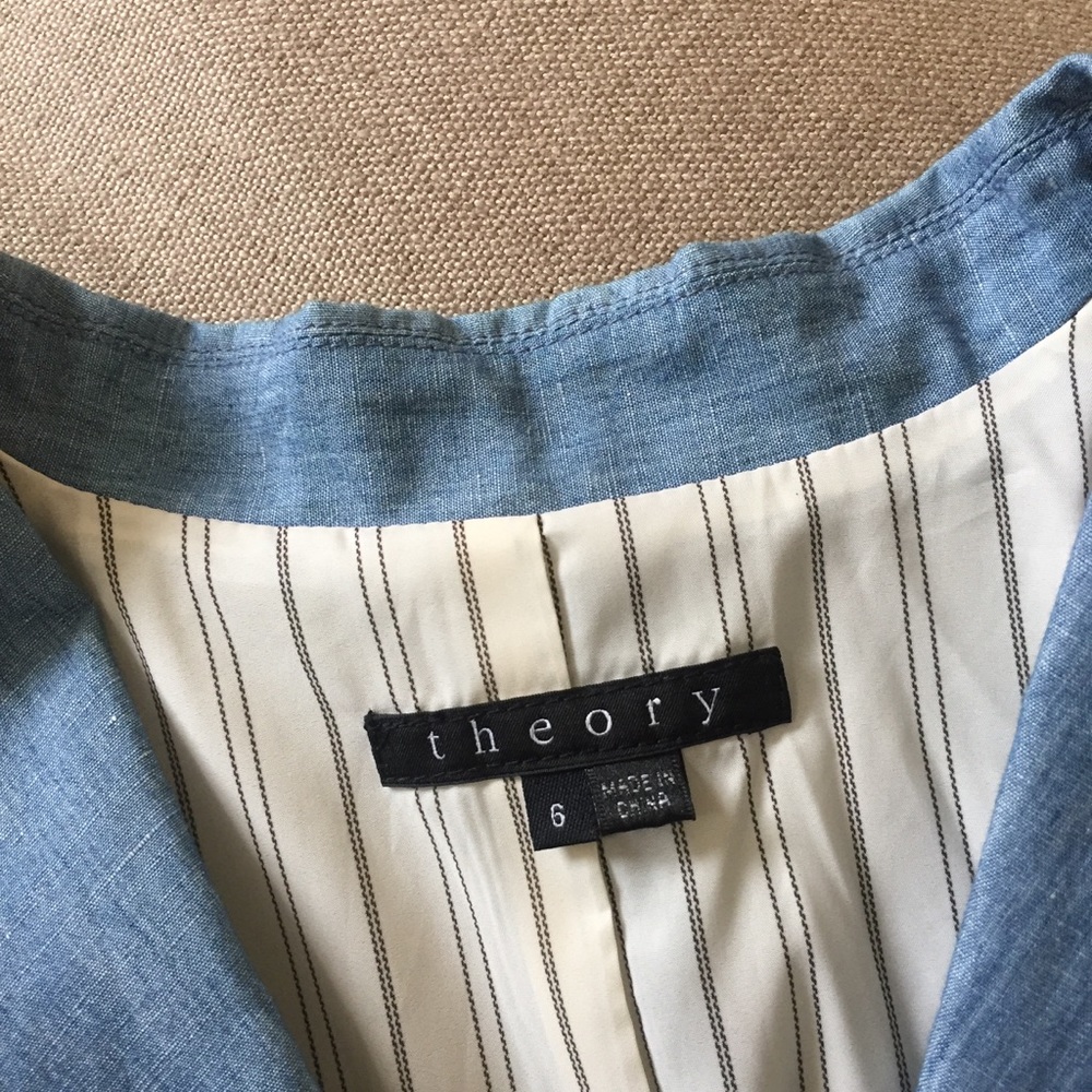 Theory Kiersten Linen Blazer